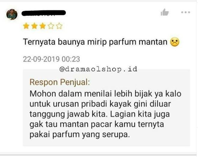 4. Aduh ini malah curhat, ditanggepin lagi sama penjualnya