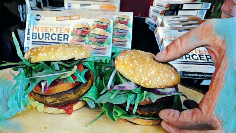 Jerman Membuat Burger Berbahan Dasar Cacing"