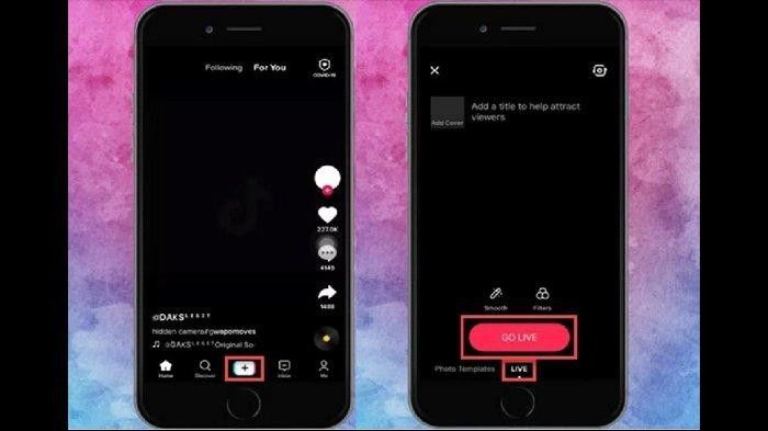 # Tutorial Cara Live Streaming di TikTok