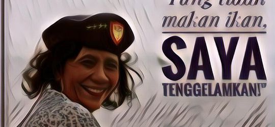 Program Makan Ikan Bu Susi, Ngeyel, Tenggelamkan!