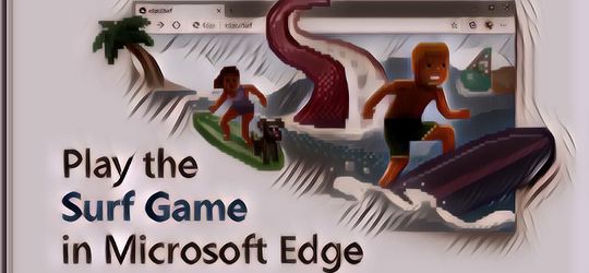 Peramban Edge Dapatkan Gim Lucu Saat Jaringan Internet Terputus