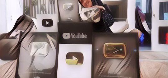 Urutan Play Button YouTube, dari Silver Sampai Red Diamond Play Button