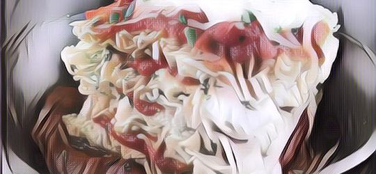 Lagi Viral! Kreasi Ramen Lasagna Praktis Yang Dibuat Pakai Mie Instan, Gini Cara Bikinnya