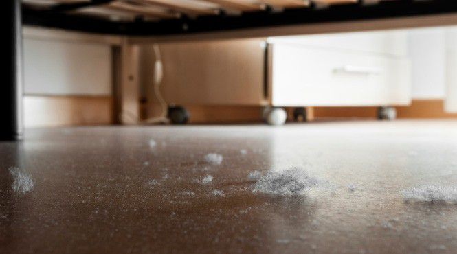 3. Bawah tempat tidur