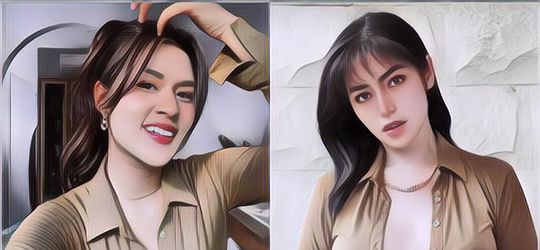 Raisa dan Jessica Iskandar Pakai Baju Mirip, Mana yang Lebih Seksi?