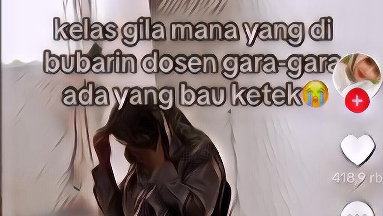 Heboh Ada Dosen dan Para Mahasiswi yang Batal Belajar Gara-Gara Bau Ketiak di Kelas
