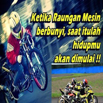 Perjuangan anak racing