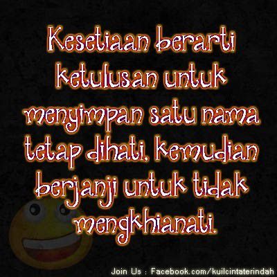 Menunggu sama dengan menjaga kesetiaan.