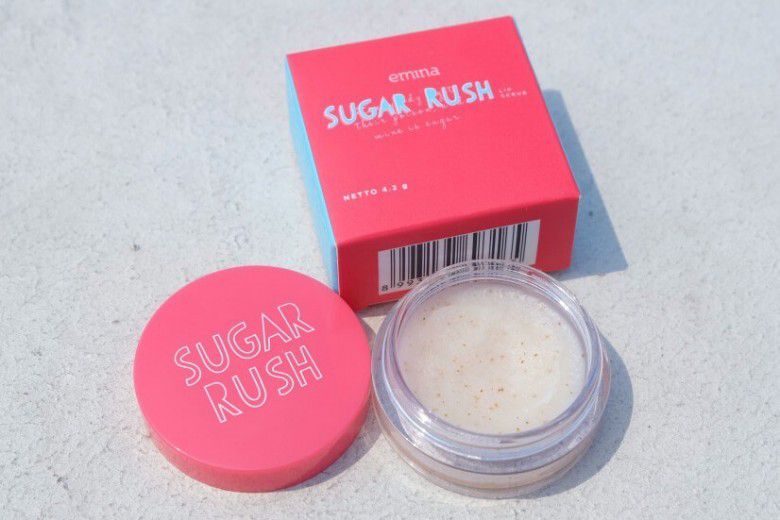 4. Emina Sugar Rush Lip Scrub