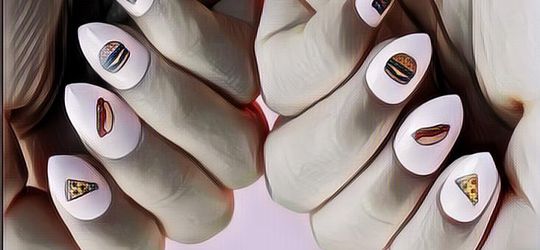 Nyobain Cat Kuku Rasa Barbeque Ribs Dan Onion Ring Yang Bisa Dimakan.. Berani?