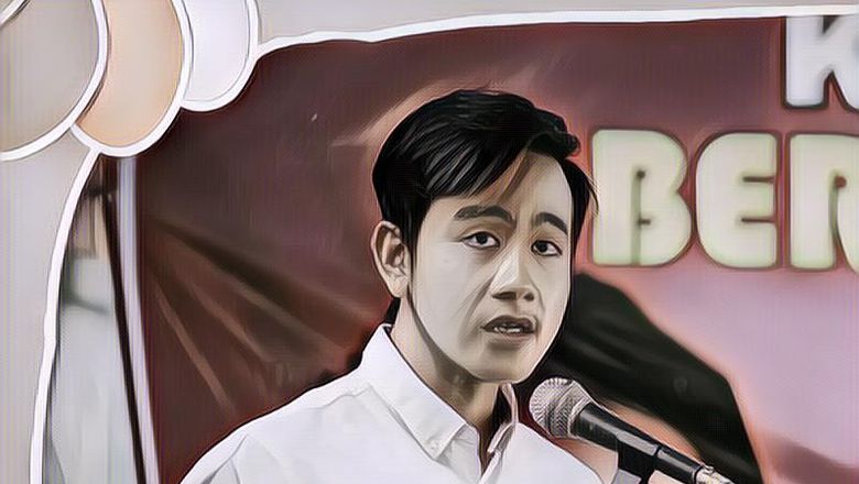 Gibran Kegep Pakai Botol Mixue yang Digantung di Leher, Netizen: Harganya Bentar Lagi Bakal Naik Nih