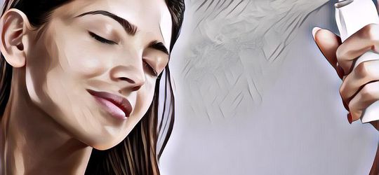 Evian Facial Spray, Menyegarkan Kulit Berbahan Organik