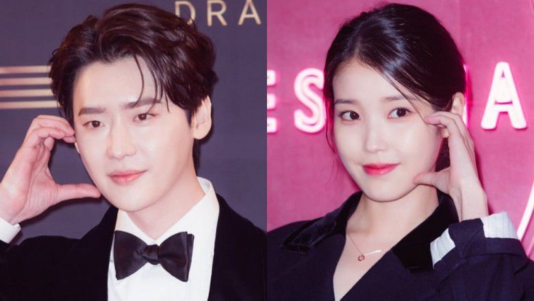 4. IU dan Lee Jong Suk