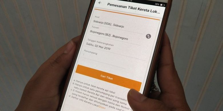 2. Pesan Tiket Secara Online