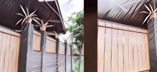 Viral Sebuah Rumah Yang Dipasang Pagar Tinggi, Ternyata Dalamnya Bikin Takjub Netizen