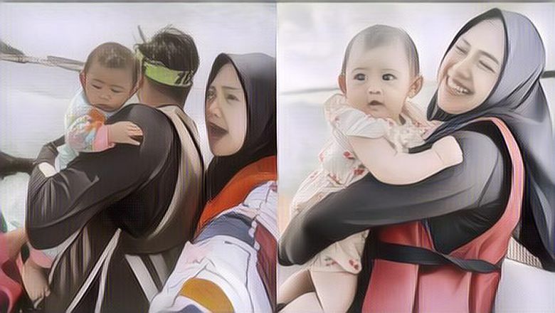 Waduh! Aksi Ria Ricis Bawa Bayinya Naik Jet Ski Ikut Disorot Media Asing, Gini Isi Beritanya