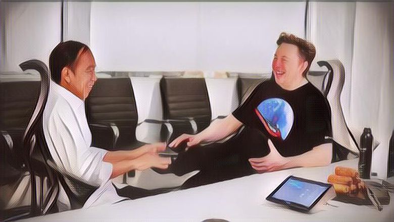 Jokowi Ketemu Elon Musk di SpaceX, Mau Ngapain Ya?