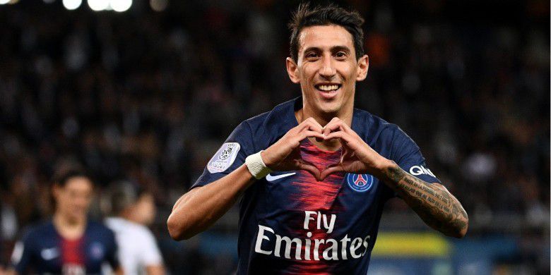5. Angel Di Maria (Paris Saint-Germain vs Manchester United)