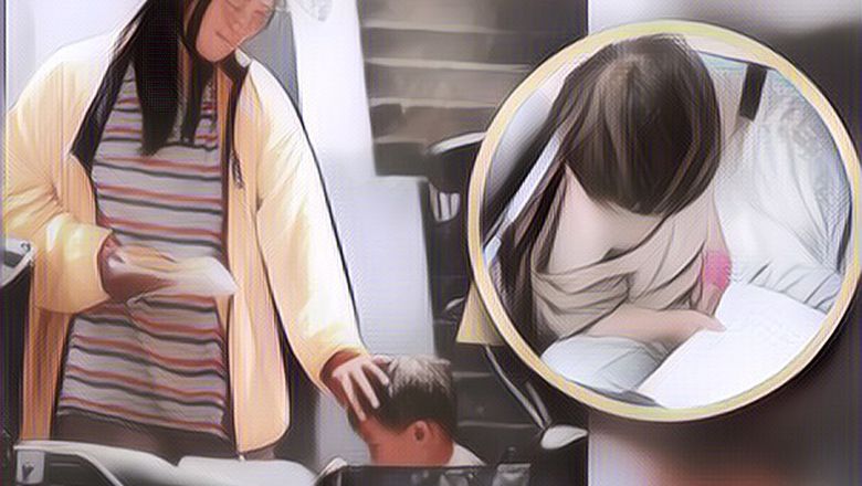 Bikin Mewek! Viral Seorang Ibu di China Bawa Anaknya yang Sakit Sambil Bekerja Jadi Kurir Makanan