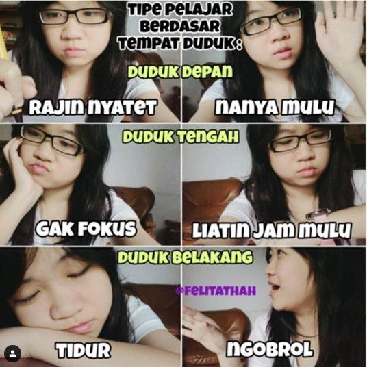 Meme anak sekolahan