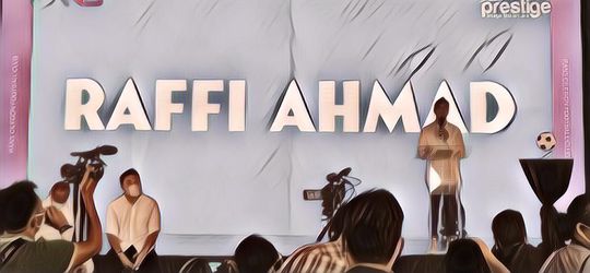 Percaya Proses, Raffi Ahmad Tak Beri Beban Tinggi RANS Cilegon FC
