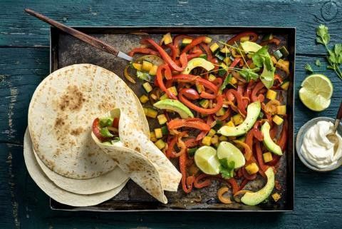 3. Fajitas.