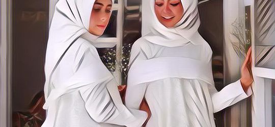 5 Model Gamis Putih Modern Terbaru 2019, Yuk Siapkan Baju Lebaran