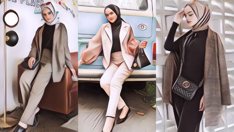 Inspirasi Gaya Jelang Lebaran, Tampil Beda dengan Chic Hijab Style