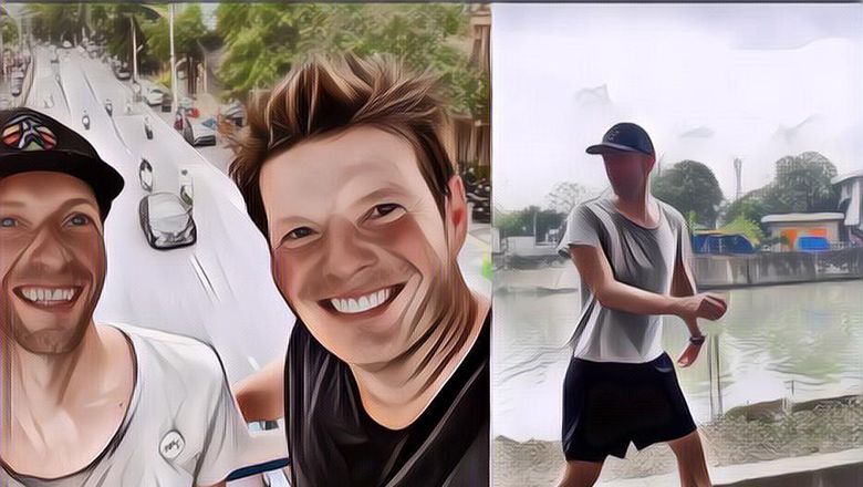 Vokalis Coldplay Kepergok Nyeker di Jalanan Jakarta Sebelum Konser