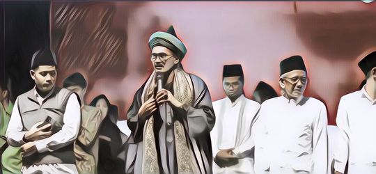 Terbius Sholawat Kebangsaan Abah Ali Mafia Sholawat, Warga Lamongan Rela Terobos Cuaca Buruk