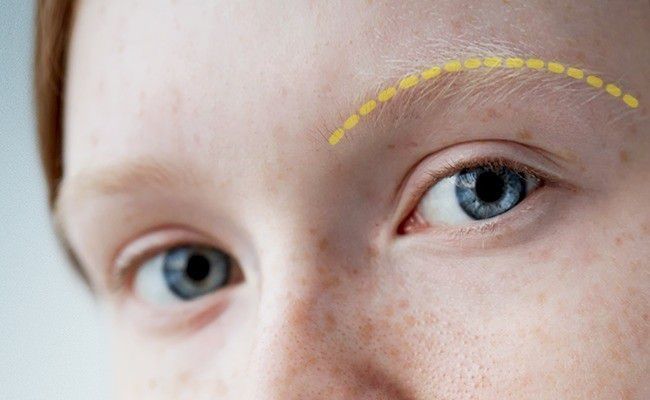 12. Alis sangat tipis