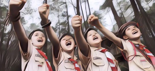 Kumpulan Yel-yel Pramuka yang Kreatif Ini Membuat Kelompokmu Terlihat Unik!