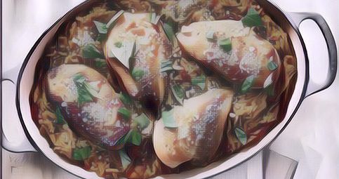 Ide Menu Makan Malam yang Enak dan Mudah Dibuat, Casserole Ayam dan Keju Parmesan