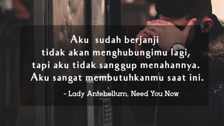 Terkadang, di malam-malam tertentu, telingamu ingin sekali mendengar suaranya.