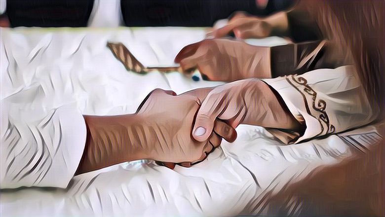 Seorang Pria Menangis Saat Akad Nikah, Alasannya Gara-Gara Ini