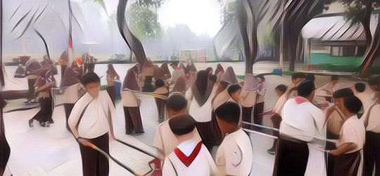 Cara Praktis Membuat Tandu Pramuka