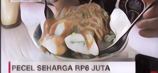 Lagi Viral, Pecel Harga Rp 6 Juta Di Kediri Rame Pembeli!