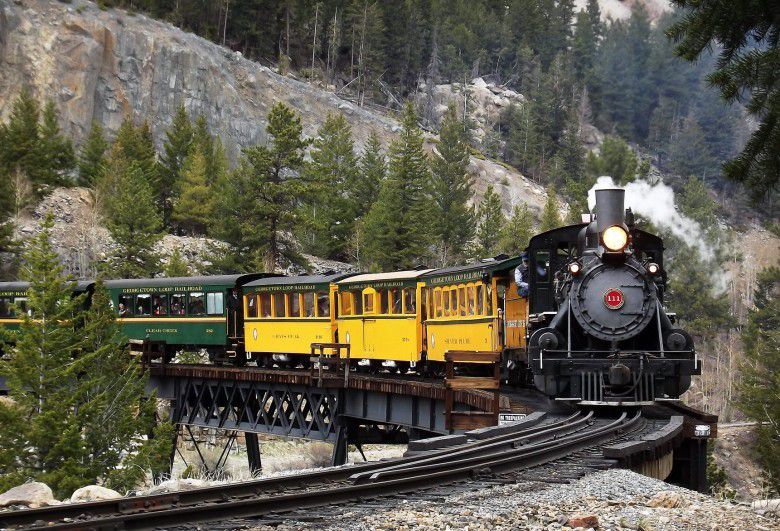 5. Georgetown Loop Railroad - Amerika Serikat