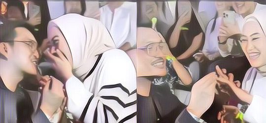 Viral Seorang Pria Lamar Kekasihnya di Konser Bruno Mars