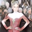 Tampil di Red Carpet Festival Film Cannes, Cinta Laura Kenakan Kebaya Khas Indonesia