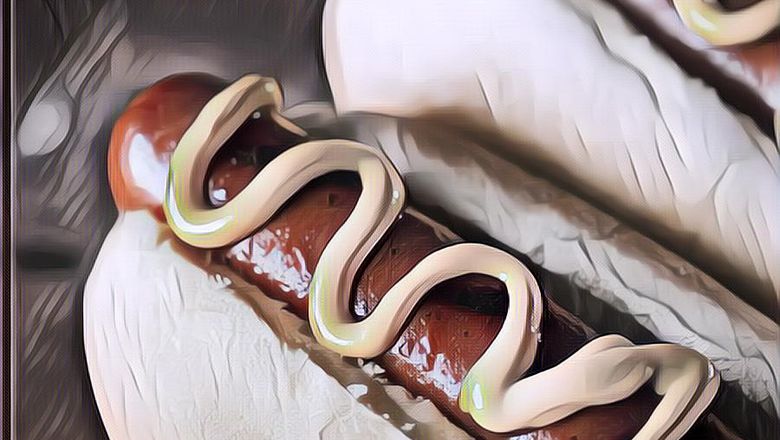 Inovasi Baru Nih ... Es Krim Rasa Hot Dog Pertama di Dunia