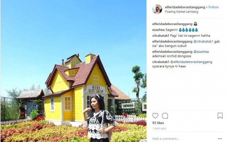 4. Floating Market dan Mini Town