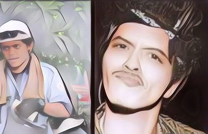 Wih! Ada Tukang Parkir Wajahnya Disorot, Disebut Mirip Bruno Mars