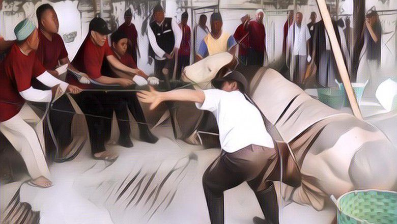 Heboh! Kompilasi Sapi Ngamuk Saat Idul Adha