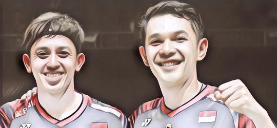 Kalahkan Pasangan Tuan Rumah Fajar/Rian Juara Badminton Kumamoto Master 2024