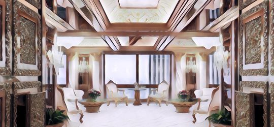 Viral Rumah Super Mewah, Mulai dari Dinding sampai Semua Perabotan Serba Emas!