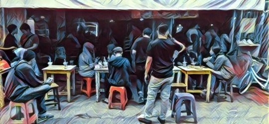 Kedai Kopi Johny, Tempat Ngopi Sederhana; Namun Ramai Pengunjung