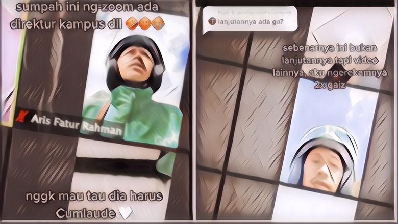 Viral Mahasiswa Yang Ikut Kelas Online Sambil Ngojek, Banjir Pujian