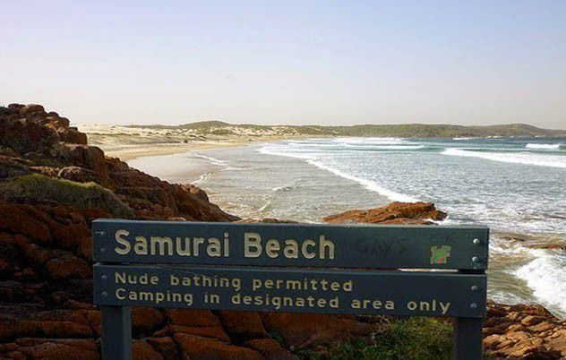 5. Pantai Samurai, Australia