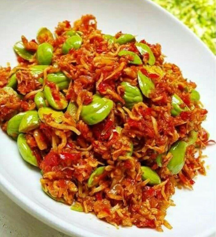 3. Sambal Petai Teri Medan Super Gurih